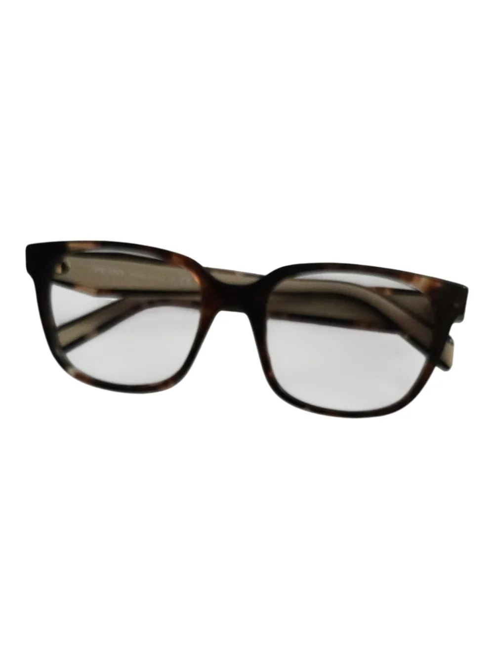 Prada PR17ZV Women's Square Glasses - Caramel Havana 52-18-140 - FRAME ONLY